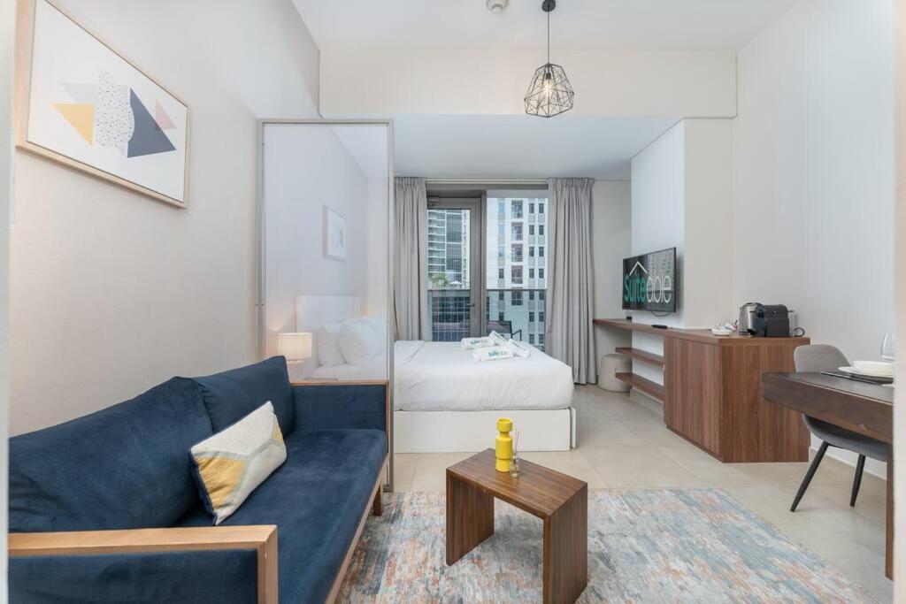 Cozy Studio In Sparkle Tower Jbr By Suiteable Дубай Екстериор снимка